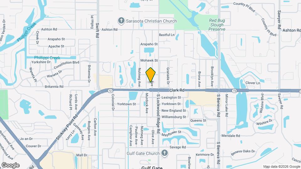 5734 Olive Ave Map and Location Details