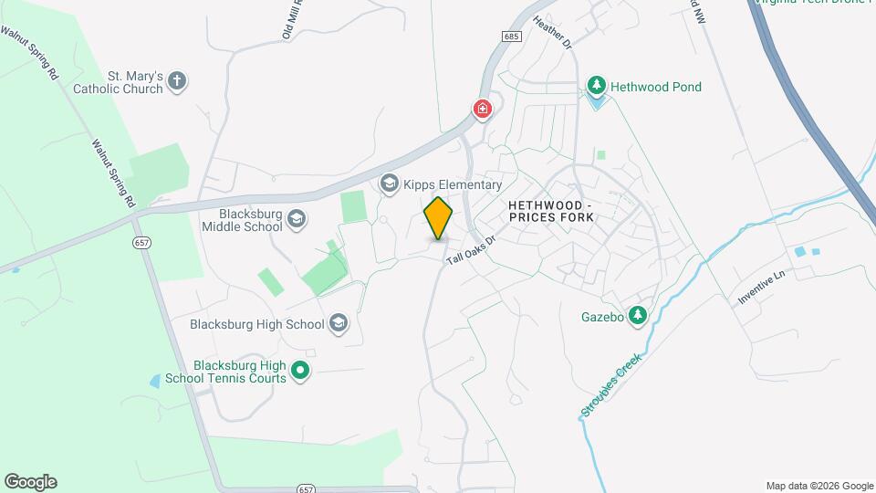 2805 Wellesley Ct Mapa y Detalles de la Ubicación