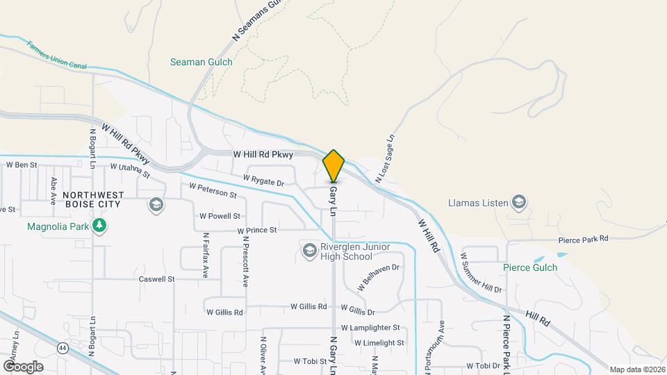 7228 W Rygate Dr Mapa y Detalles de la Ubicación