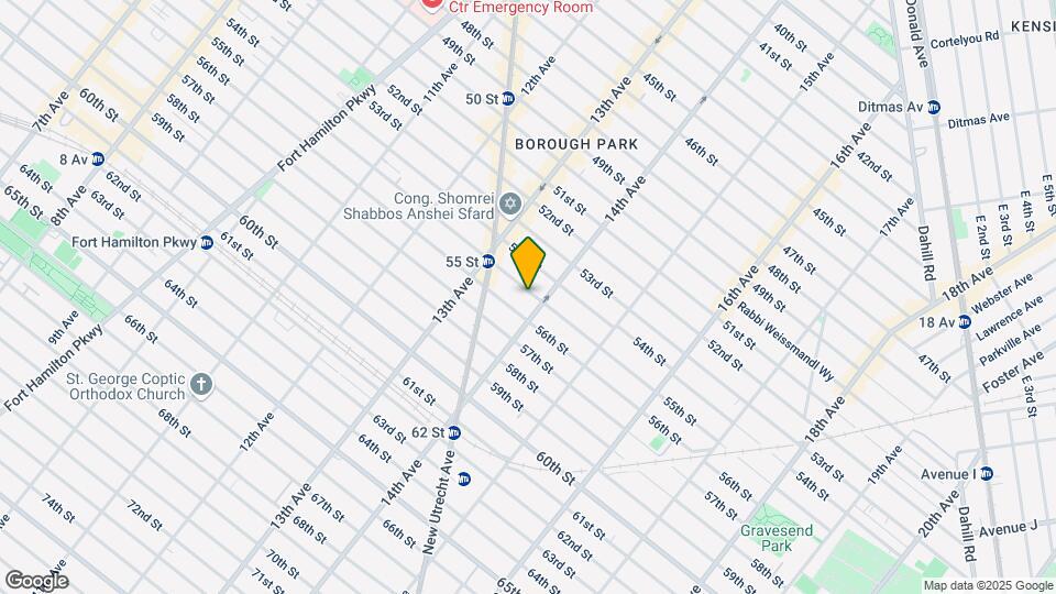 1368 55th St Map and Location Details