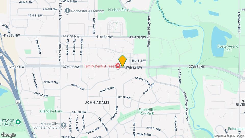 3601 10th Ln NW Map and Location Details