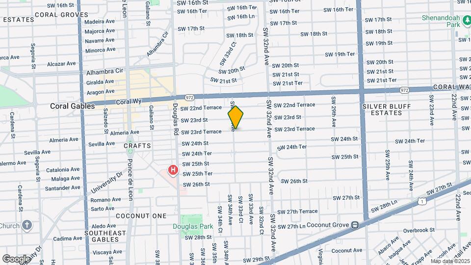 2341 SW 34th Ave Map and Location Details