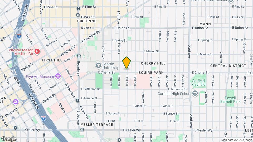 1426 E Cherry St Map and Location Details