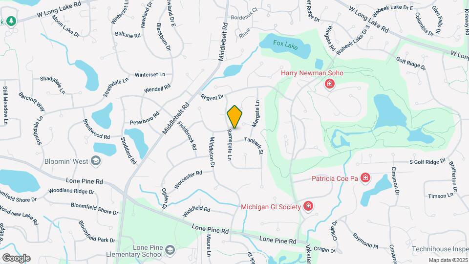 4317 Ramsgate Ln Map and Location Details