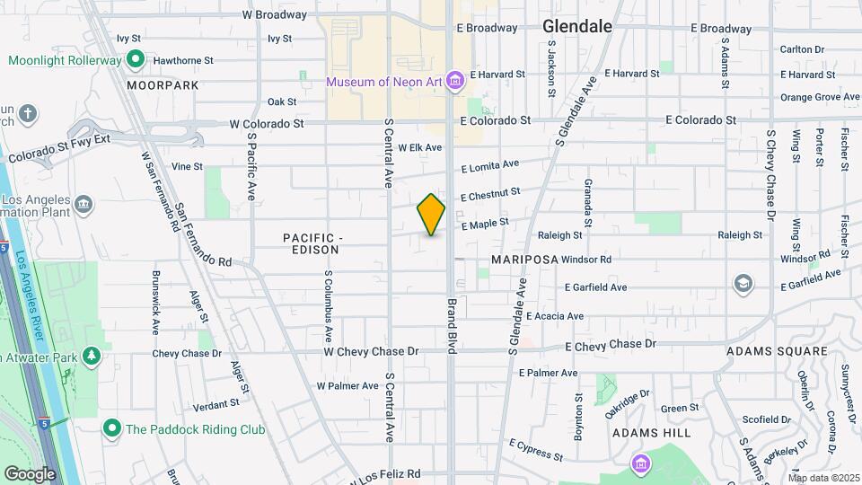 116 W Maple St Map and Location Details