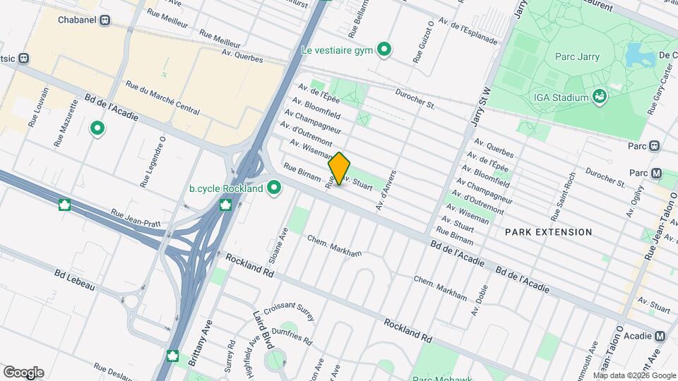 8450 Birnam Rue Map and Location Details