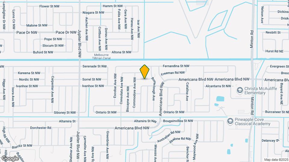 650 Estaugh St NW Map and Location Details