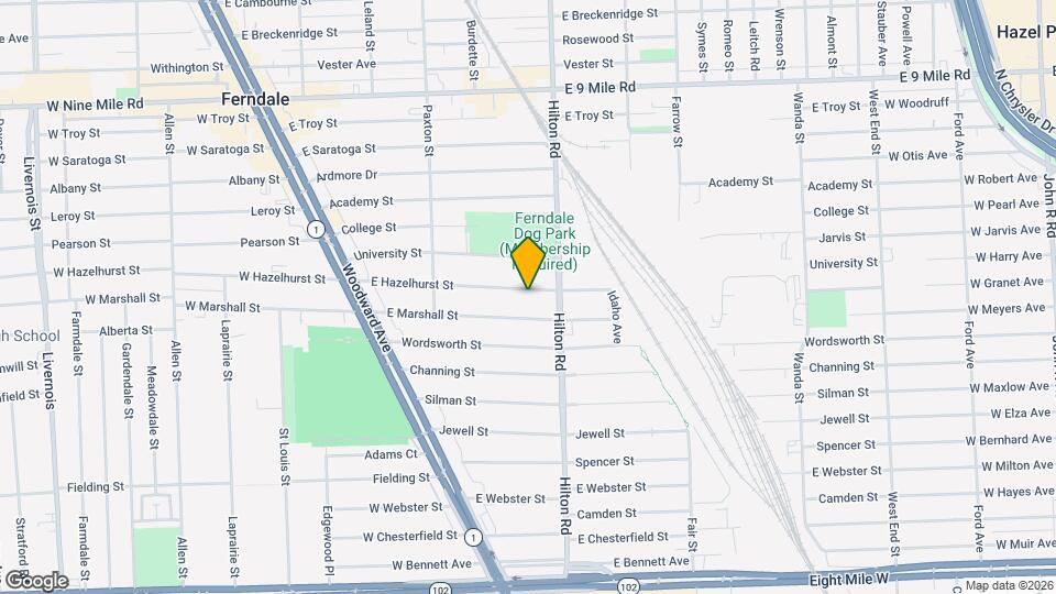 520 E Hazelhurst St Map and Location Details