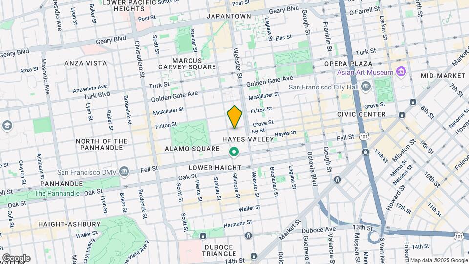 869-879 Grove St Map and Location Details