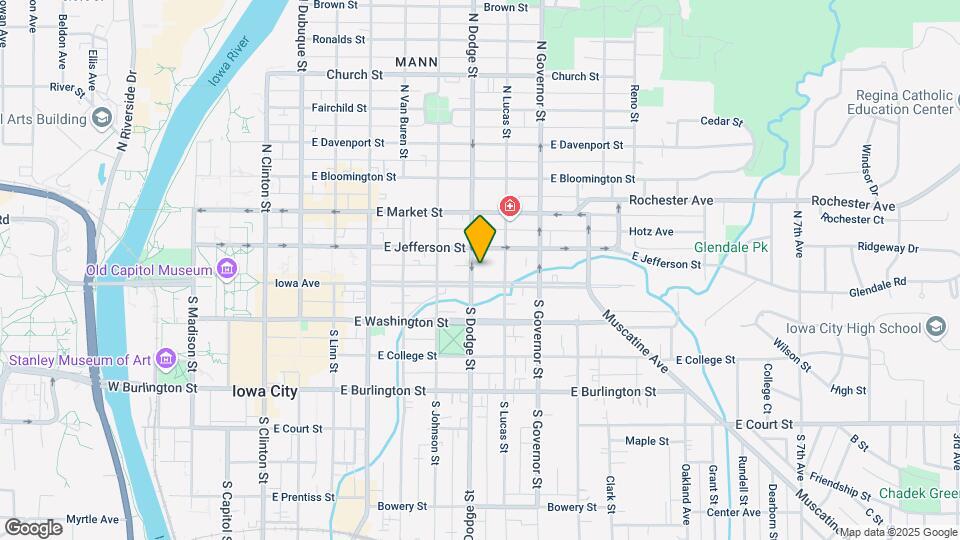 10 N Dodge St Map and Location Details