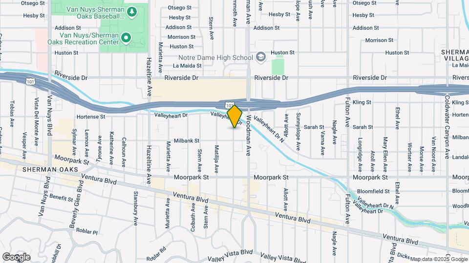 4522 Mammoth Ave Map and Location Details