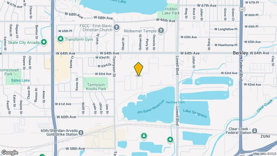 6224 Quitman St Map and Location Details