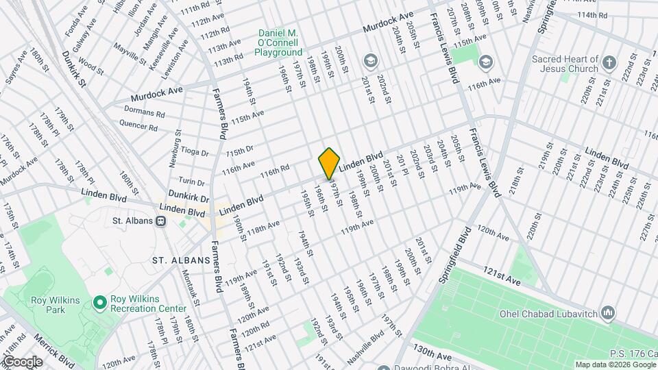 11714 197th St, Unit 1 Map and Location Details