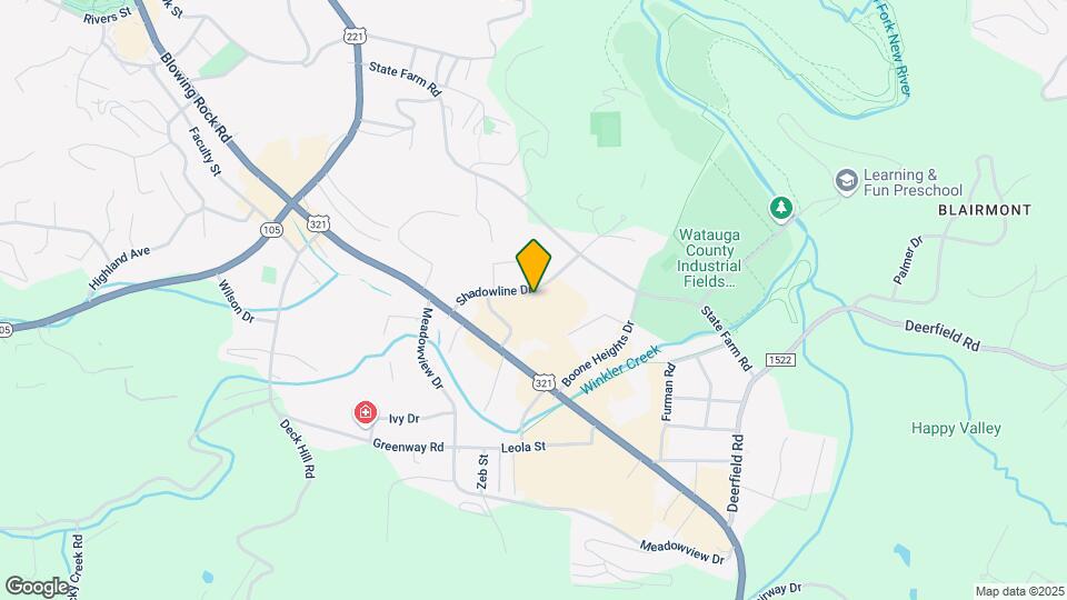 227 Meadow Pines Trail Map and Location Details