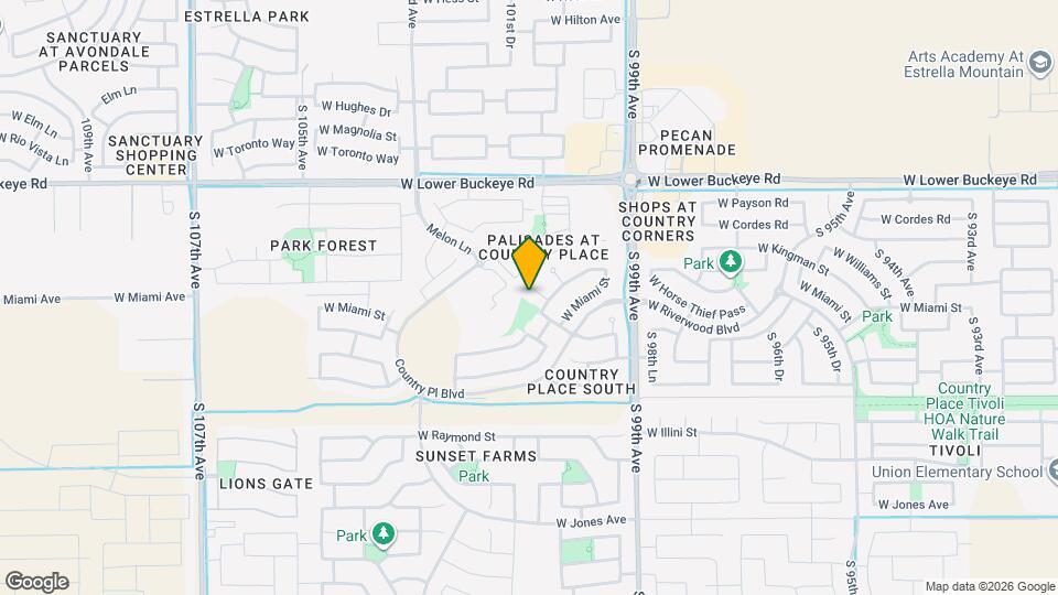 3106 S 100th Ln Map and Location Details
