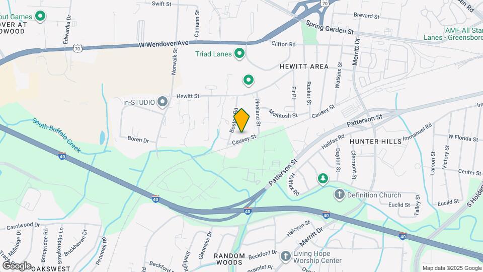 4118 Causey St Mapa y Detalles de la Ubicación