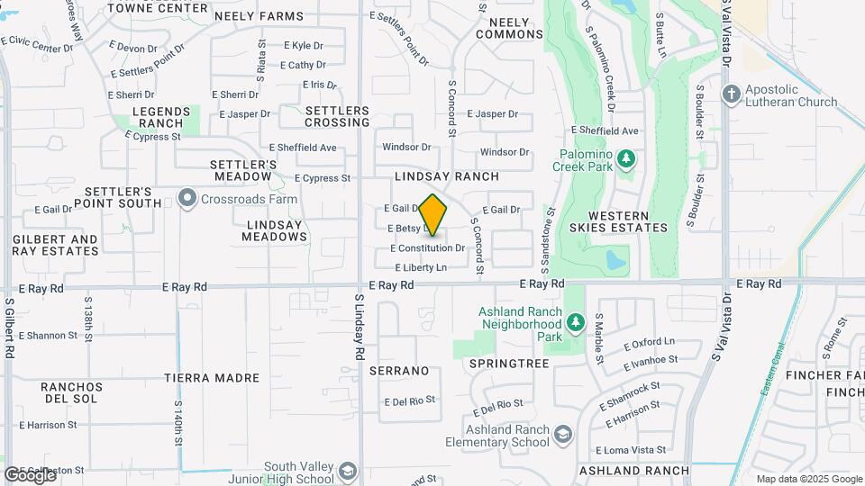 960 E Constitution Dr Map and Location Details