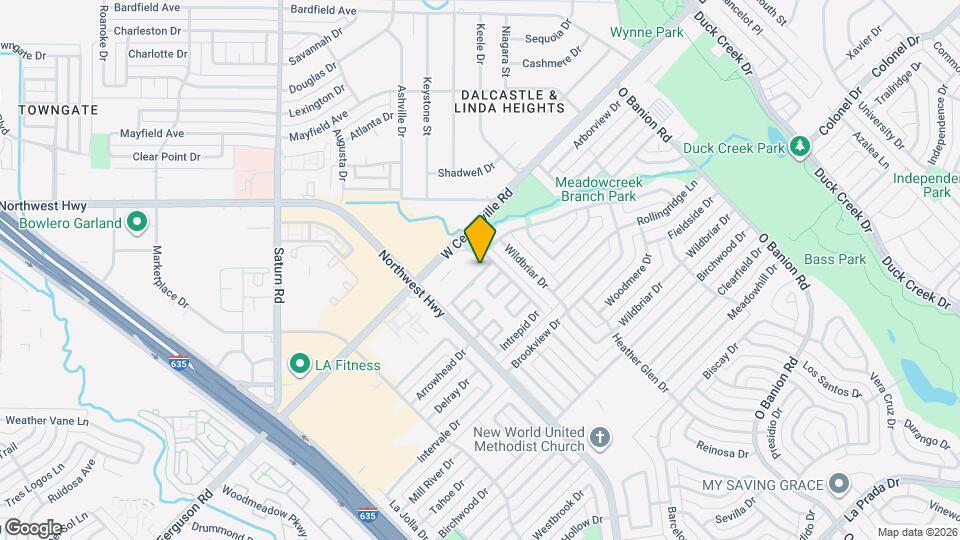 711 Ticonderoga Dr Map and Location Details