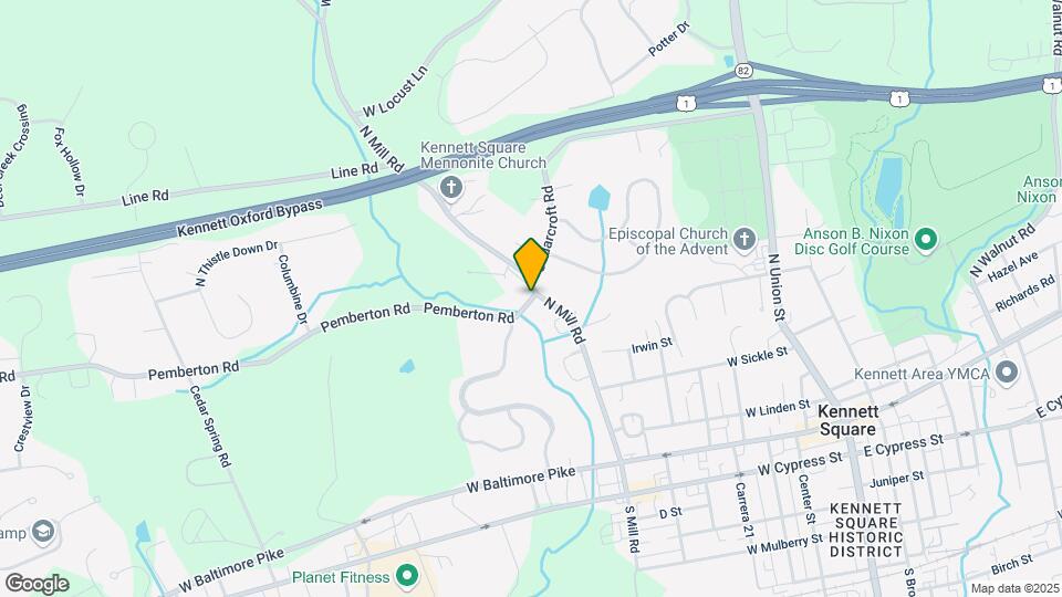 225 Pemberton Rd Map and Location Details