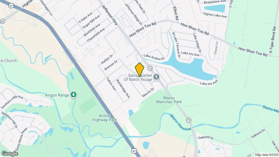 11351 Moultrie Ave Map and Location Details