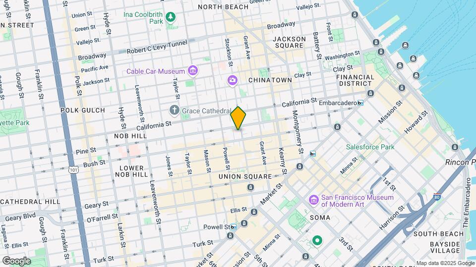 525 Stockton St Map and Location Details