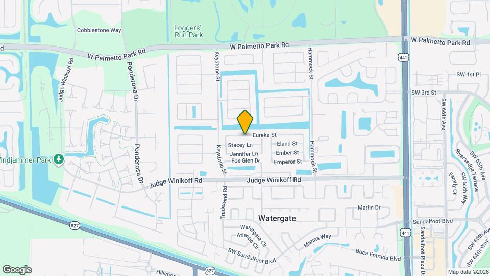 10850 Eureka St Map and Location Details