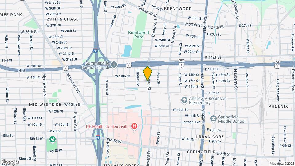 2622 Boulevard Mapa y Detalles de la Ubicación