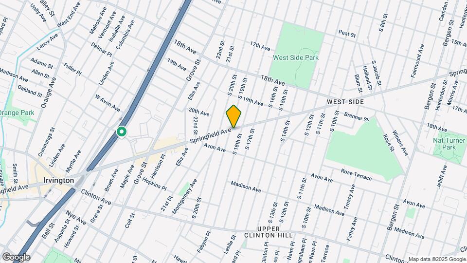 693 Springfield Ave Map and Location Details