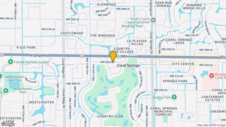 10950 NW 33rd St Map and Location Details