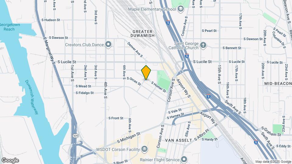 5708 7th Ave S Map and Location Details