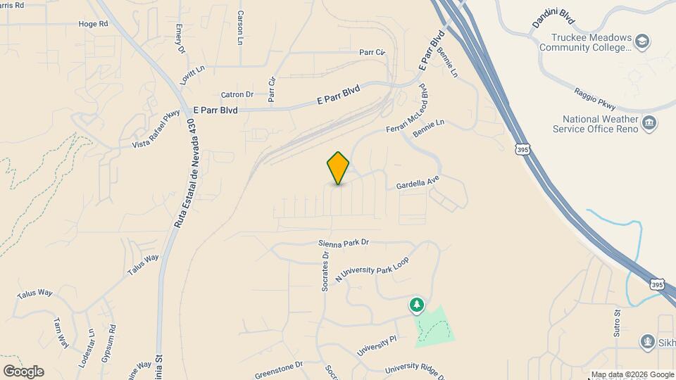3647 Ruidoso St Map and Location Details