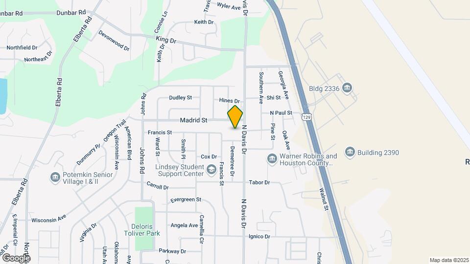 731 N Davis Dr Map and Location Details