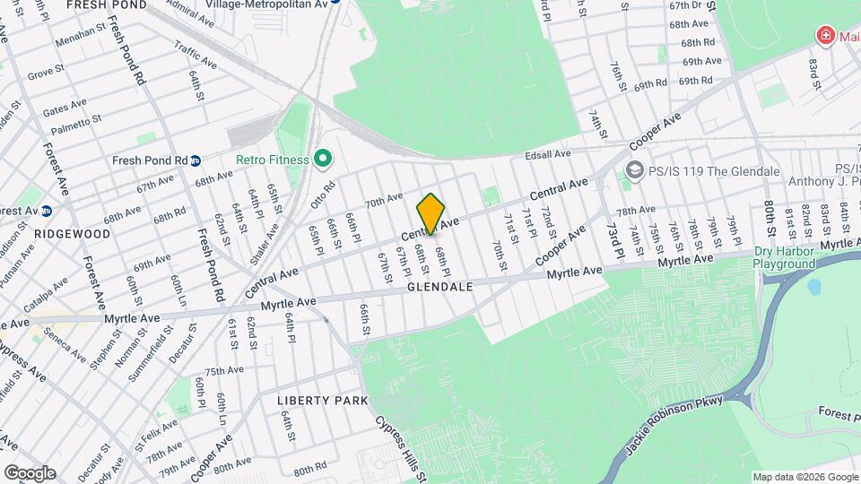 7114 68th Pl, Unit Upper Mapa y Detalles de la Ubicación