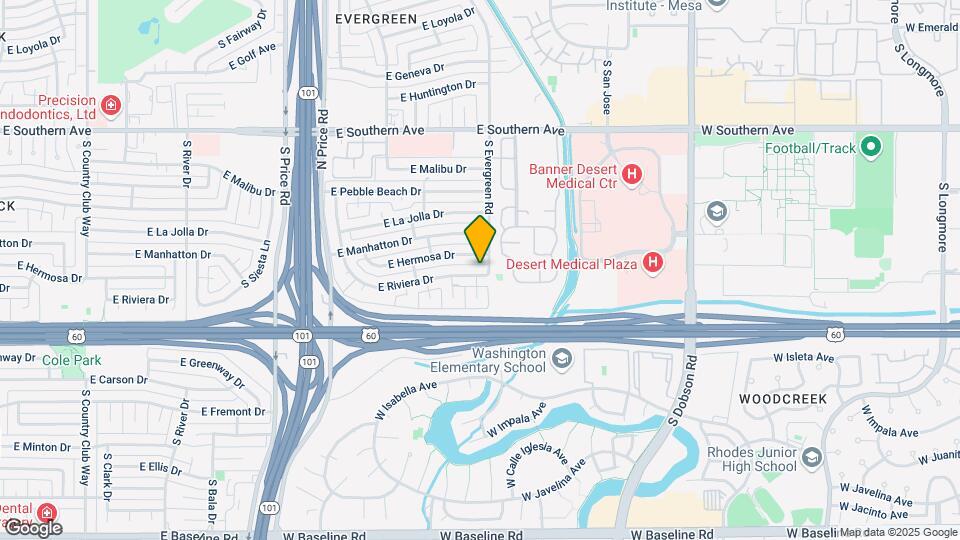 2534 E Riviera Dr Map and Location Details