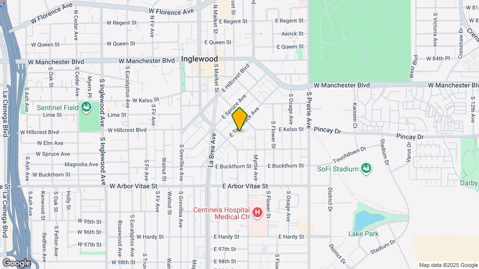 218 E Tamarack Ave, Unit 5 Map and Location Details