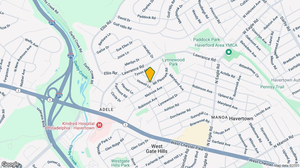 1643 Mt Pleasant Rd Map and Location Details
