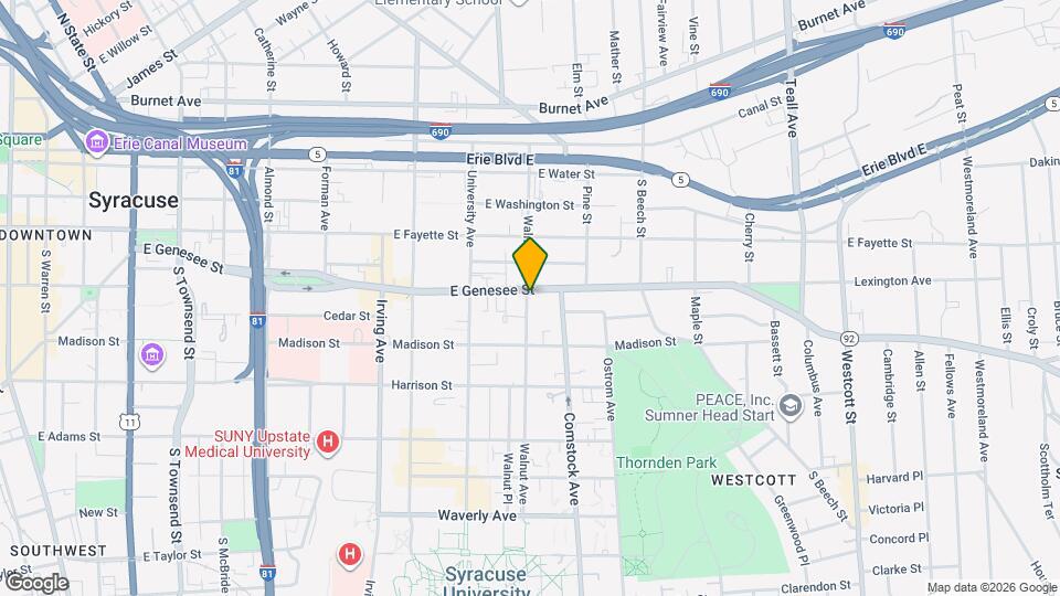 505 Walnut Ave Map and Location Details