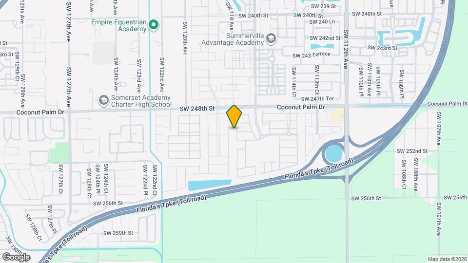 25006 SW 118th Ave Map and Location Details