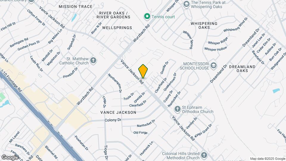 3326 Scenic Ln Map and Location Details