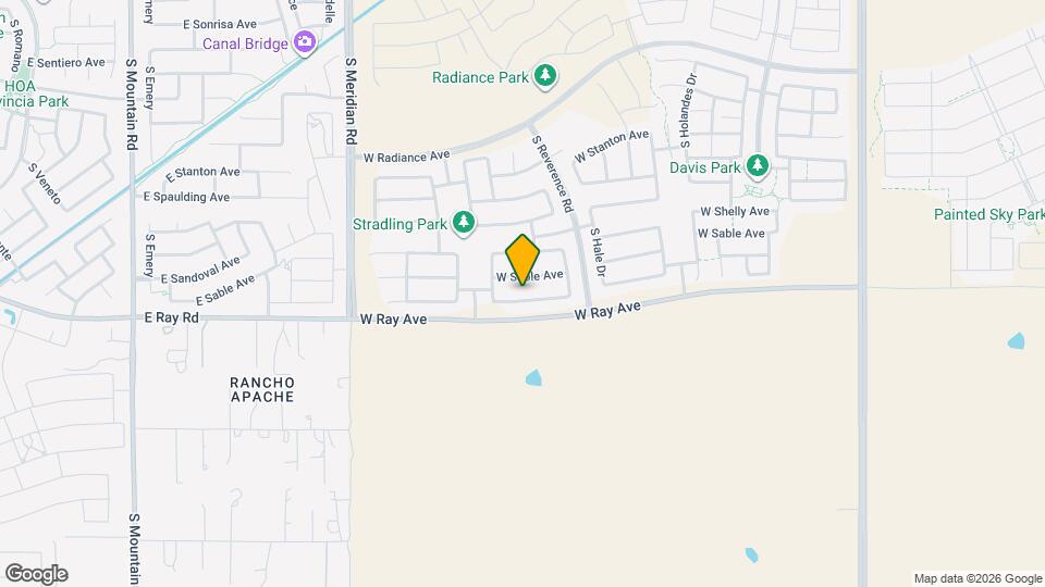 2856 W Seaver Ave Mapa y Detalles de la Ubicación