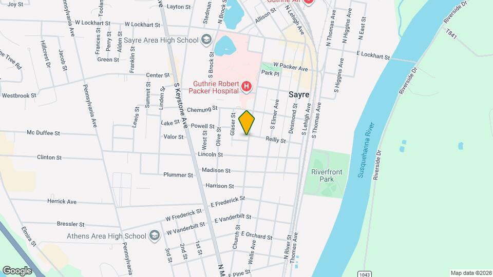 426 S Wilbur Ave Map and Location Details