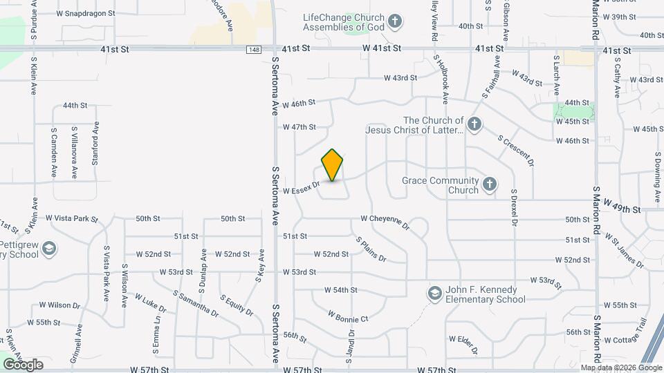 6509 W Essex Dr Map and Location Details