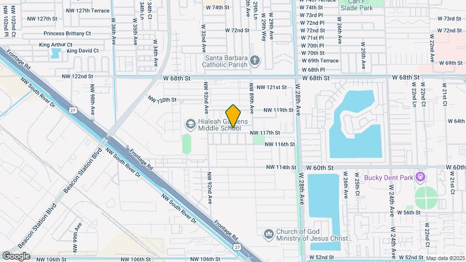 9035 NW 117th St Map and Location Details