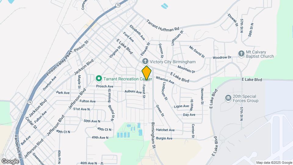 1229 Forest St Map and Location Details