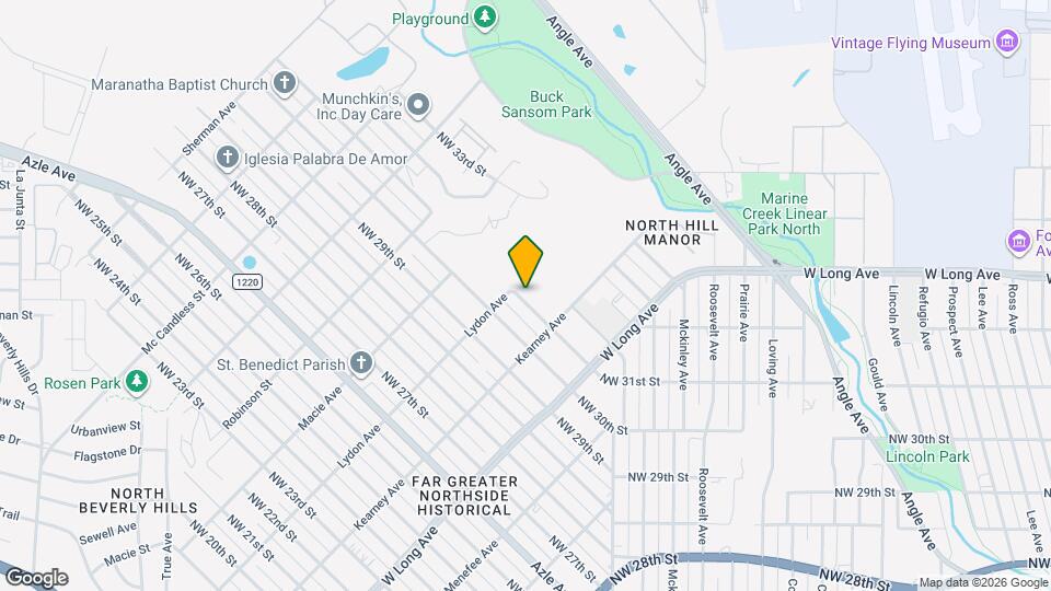 2818 NW 31st St Map and Location Details