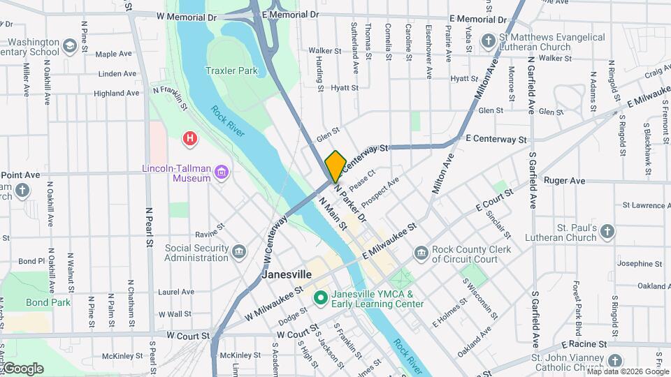 311-315 N Parker Dr Map and Location Details