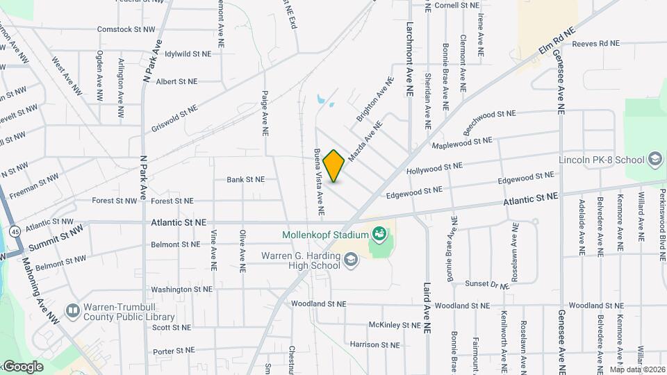 849 Terra Alta St NE Map and Location Details