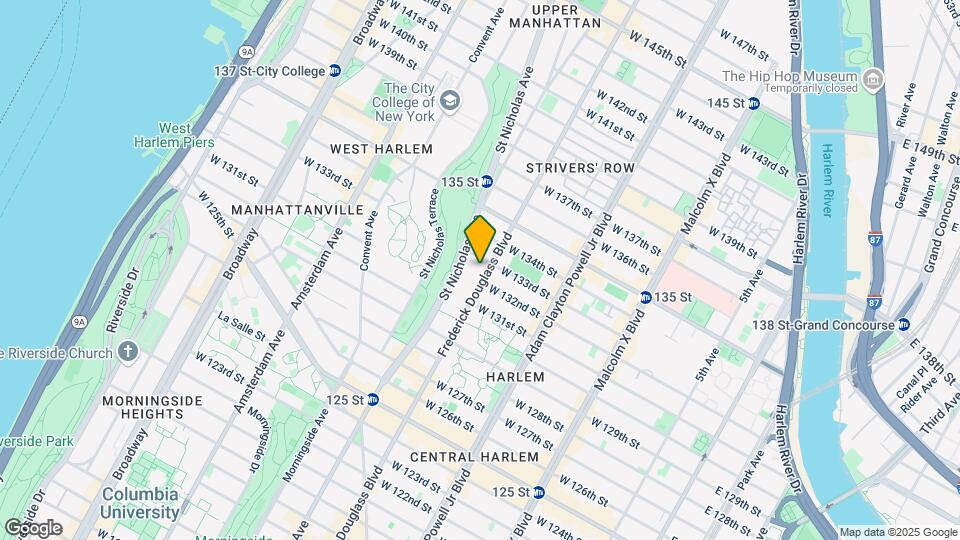 2471 Frederick Douglass Blvd Mapa y Detalles de la Ubicación