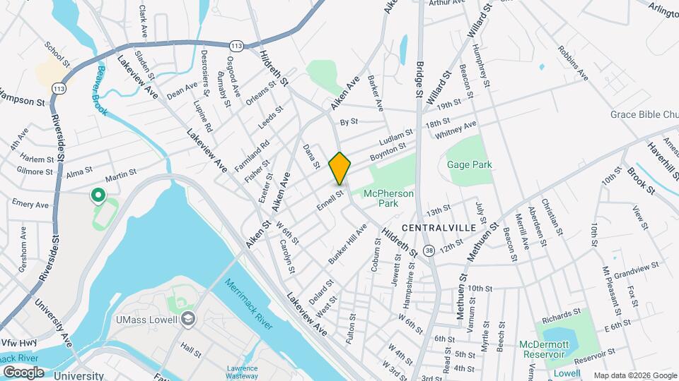190 Ennell St, Unit 2 Map and Location Details