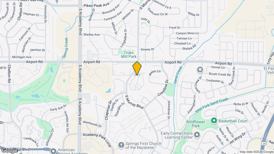 640 Bosque Vista Point Map and Location Details